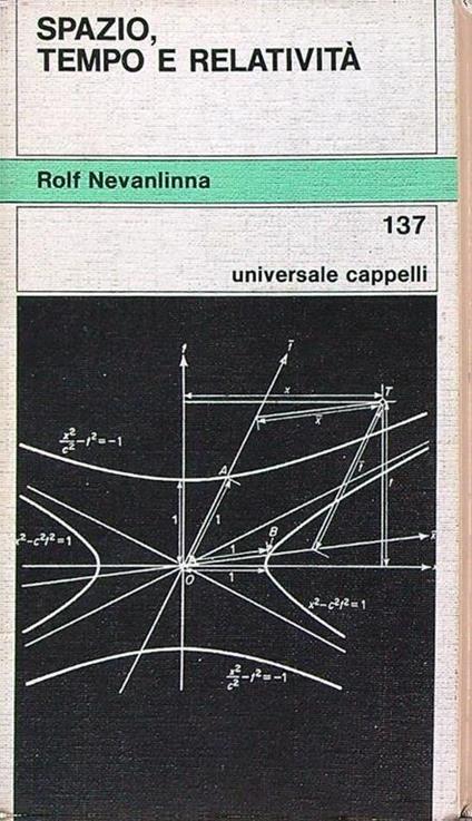 Spazio, tempo e relatività - Rolf Nevanlinna - copertina