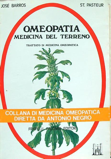 Omeopatia medicina del territorio - Josè Barros - copertina