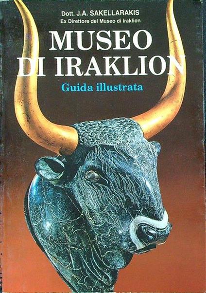 Museo di Iraklion - J.A. Sakellarakis - copertina
