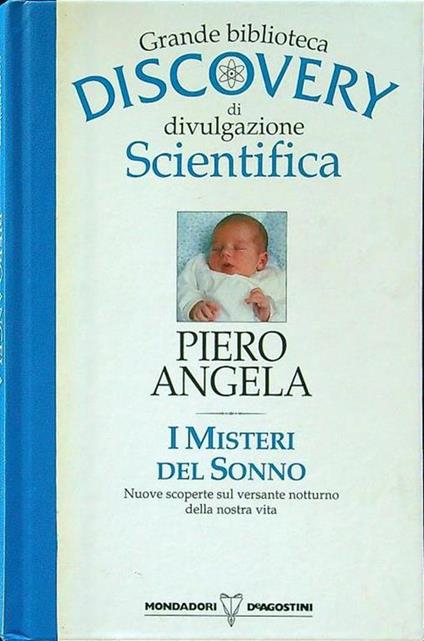 I misteri del sonno - Piero Angela - copertina