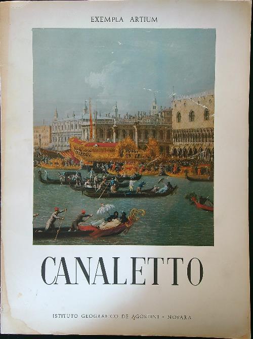 Canaletto - Francesco Valcanover - copertina