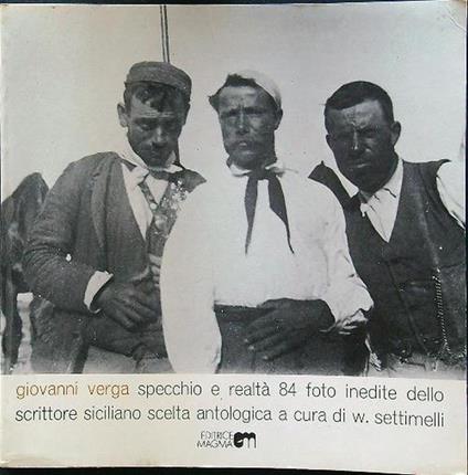 Specchio e realtà - Giovanni Verga - copertina