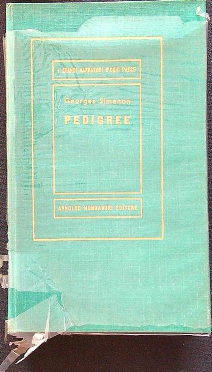 Pedigree - Georges Simenon - copertina