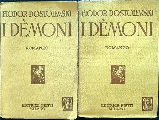 I demoni 2 volumi - Fëdor Dostoevskij - copertina