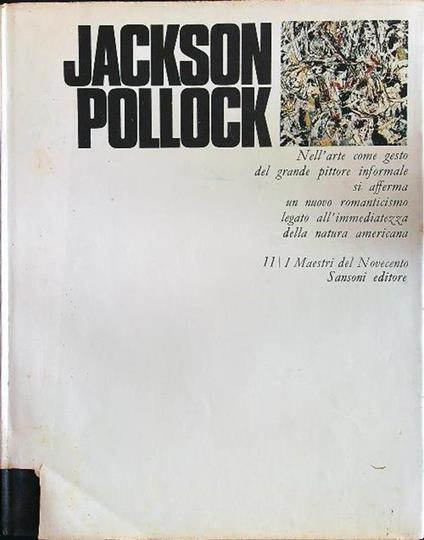 Jackson Pollock - A. Busignani - copertina