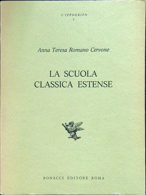 La scuola classica estense - copertina