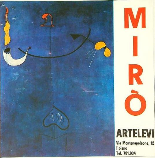 J. Mirò opere scelte dal 1924 al 1960 - copertina