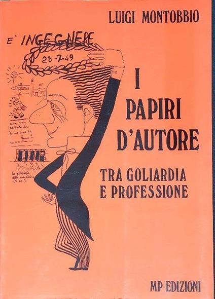 I papiri d'autore - Luigi Montobbio - copertina