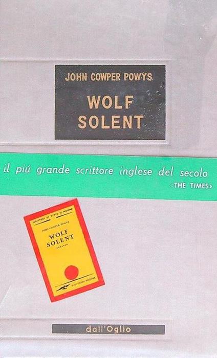 Wolf Solent - John Cowper Powys - copertina