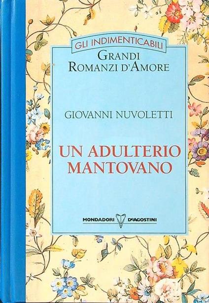 Un adulterio mantovano - Giovanni Nuvoletti - copertina