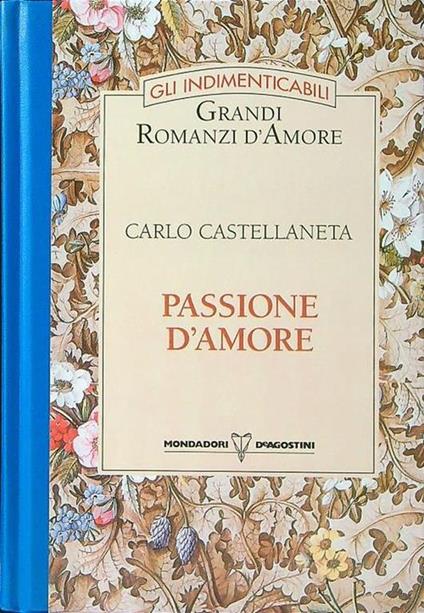 Passione d'amore - Carlo Castellaneta - copertina