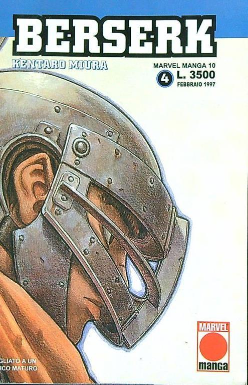 Berserk 4/febbraio 1997 - Kentaro Miura - copertina