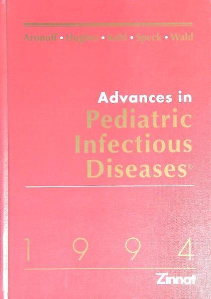 Advances in Pediatric Infectious Diseases 1994 - copertina