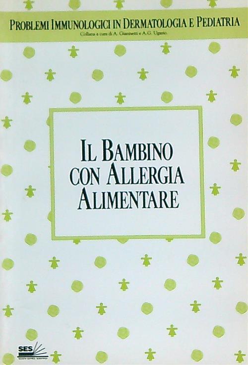 Il bambino con allergia alimentare - copertina