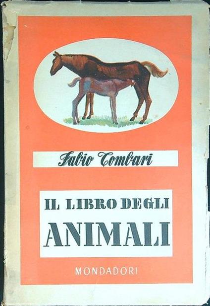 Il  libro degli animali - Fabio Tombari - copertina