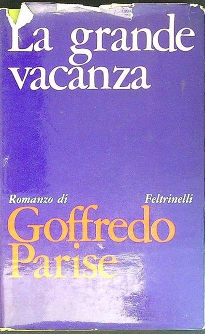 La grande vacanza - Goffredo Parise - copertina