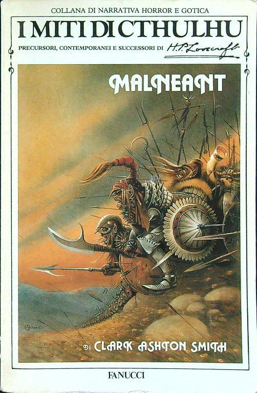 Malneant - Clark Ashton Smith - copertina