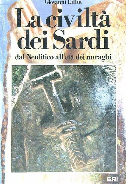 La civiltà dei sardi - Giovanni Lilliu - copertina