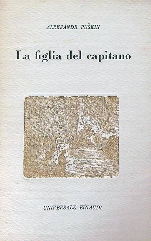 La figlia del capitano - Aleksandr Puskin - copertina