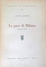 La pace di Milano