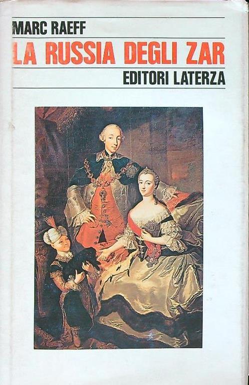 La russia degli zar - Marc Raeff - copertina