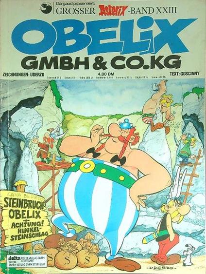 Obelix GMBH & CO.KG - Albert Uderzo - copertina