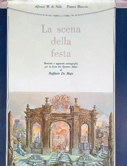 La scena della festa - Alfonso Di Nola - copertina