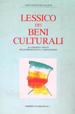 Lessico dei beni culturali