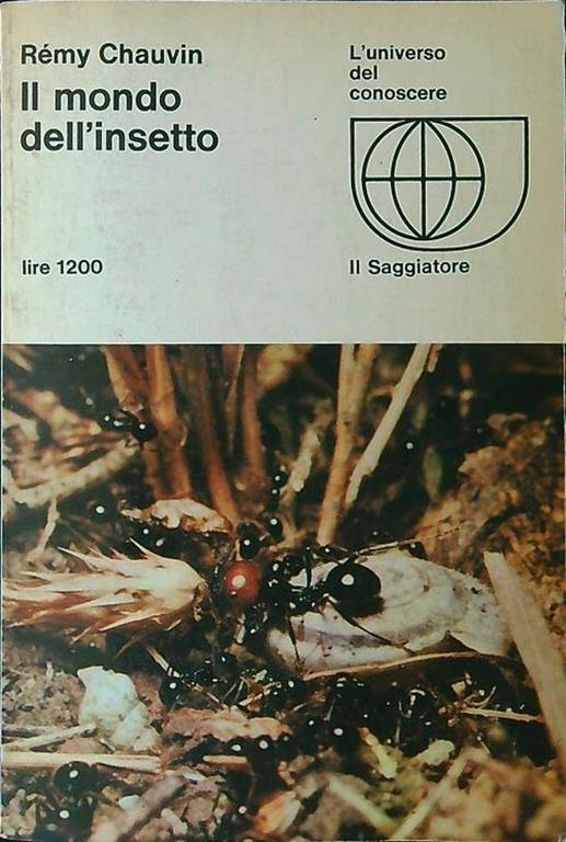 Il mondo dell'insetto - Remy Chauvin - copertina