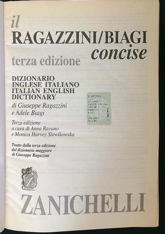 Dizionario fondamentale. Inglese italiano. Italiano inglese - Ada