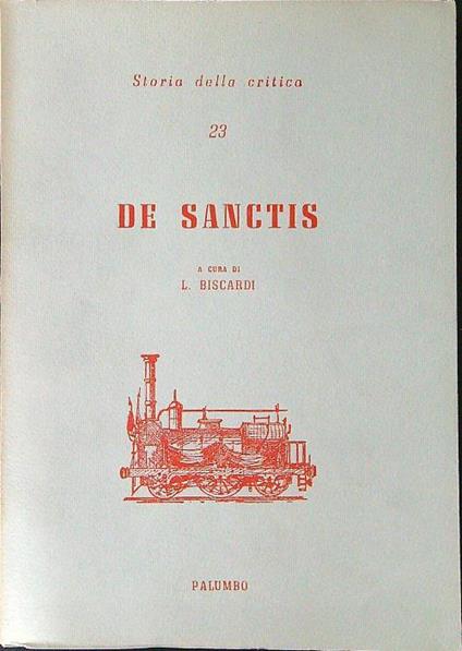 De Sanctis - Luigi Biscardi - copertina