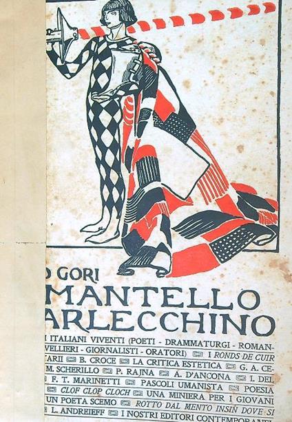 Il mantello d'Arlecchino - Gino Gori - copertina