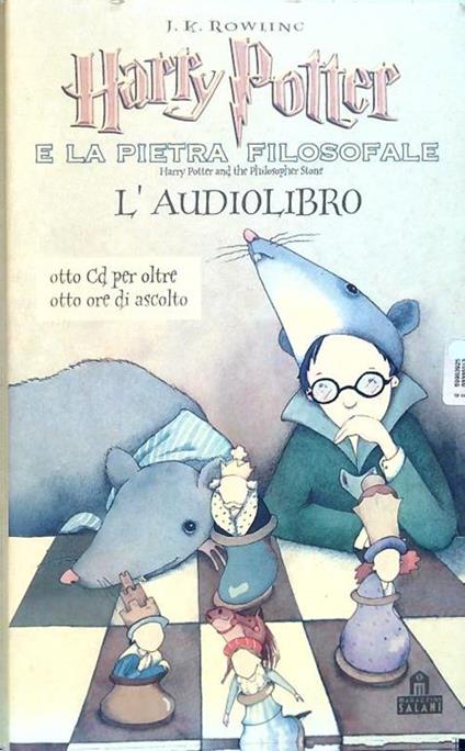Harry Potter e la pietra filosofale - L'Audiolibro - J. K. Rowling - Libro  Usato - Salani - | IBS