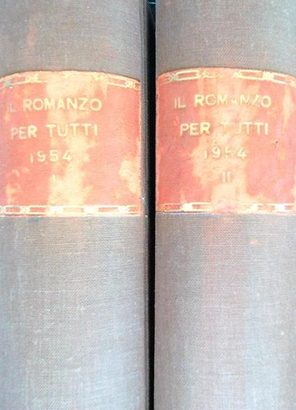 Il romanzo per tutti 1954. 2vv - copertina