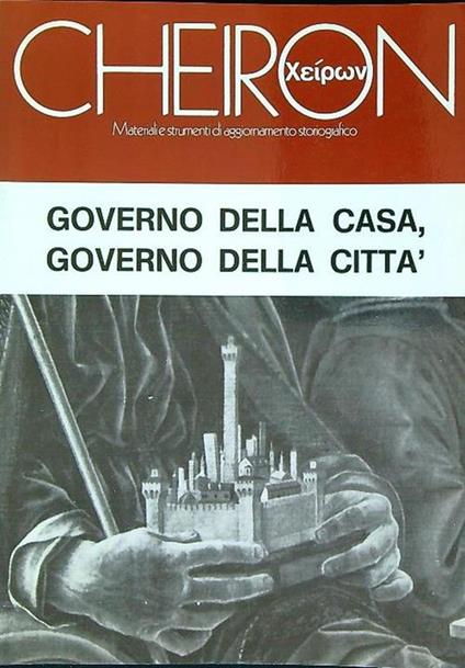 Governo della casa, governo della città - copertina