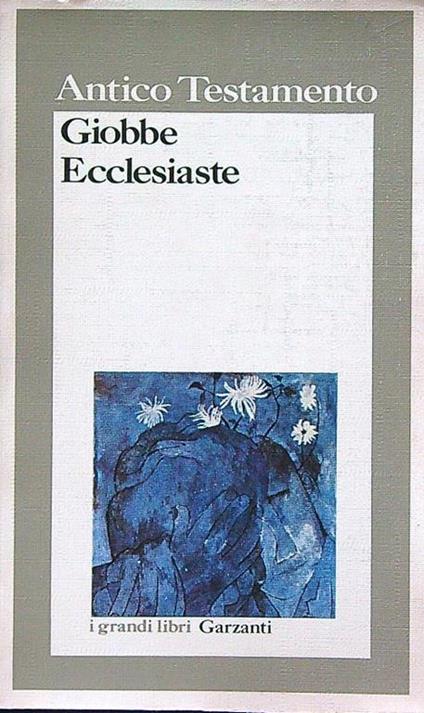 Giobbe ecclesiaste - copertina