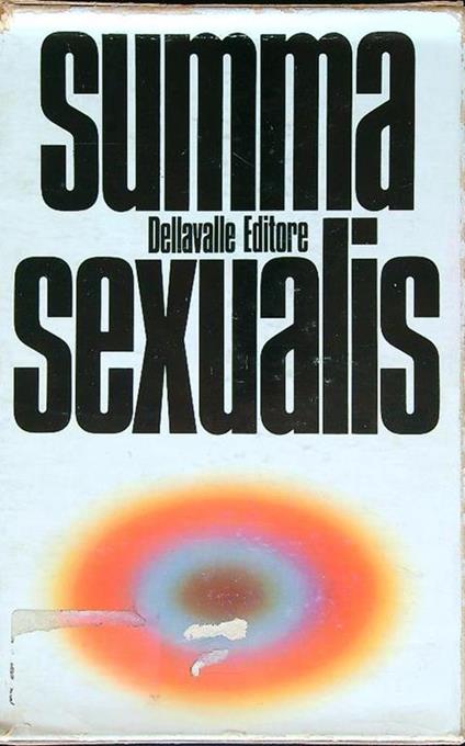 Summa sexualis. 2vv - copertina