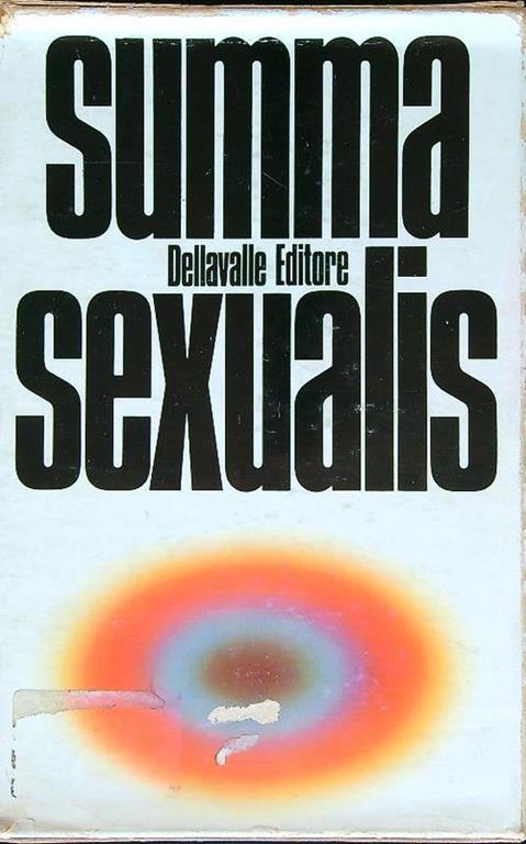 Summa sexualis. 2vv - copertina