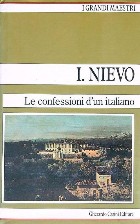 Le  confessioni di un italiano - Ippolito Nievo - copertina