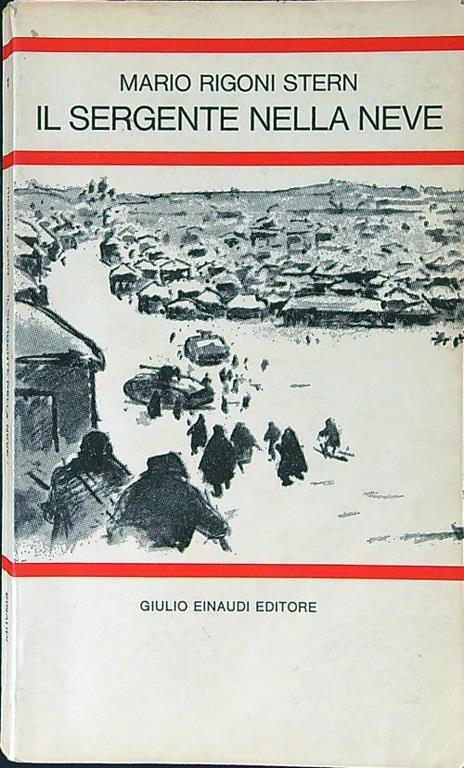 Il sergente nella neve - Mario Rigoni Stern - copertina