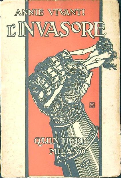 L' invasore - Annie Vivanti - copertina