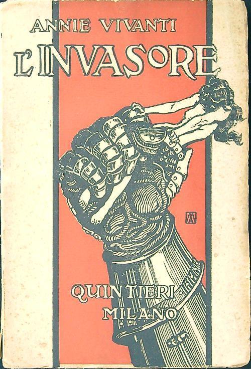 L' invasore - Annie Vivanti - copertina