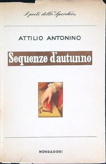 Sequenze d'autunno - Attilio Antonino - copertina