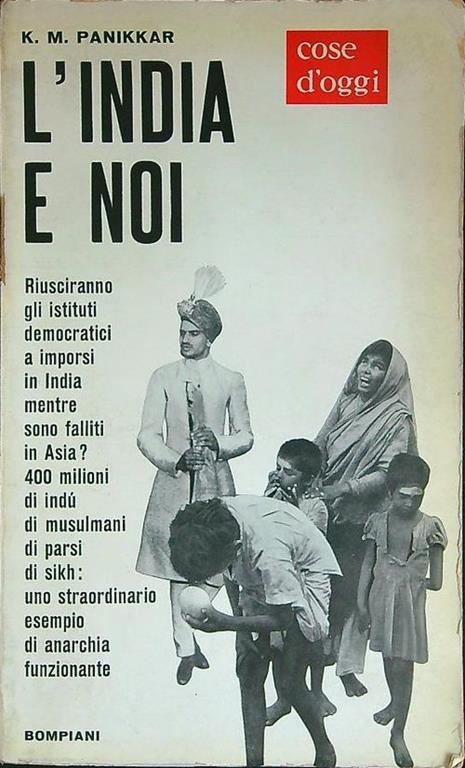 L' India e noi - copertina