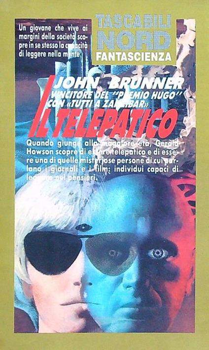 Il telepatico - John Brunner - copertina