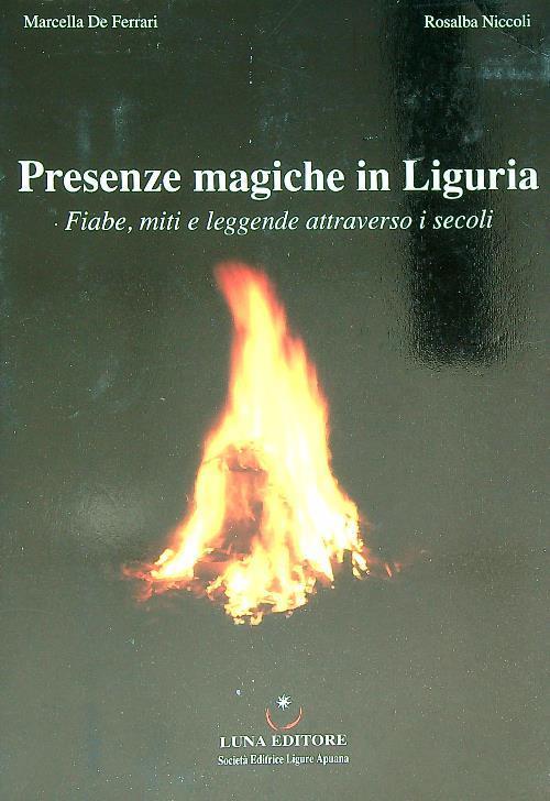 Presenze magiche in Liguria - Marcella De Ferrari - copertina