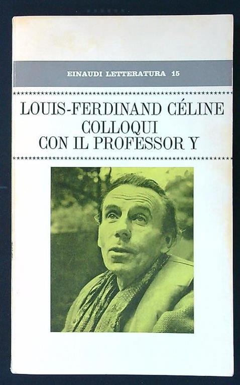 Colloqui con il professor Y - Louis-Ferdinand Céline - copertina