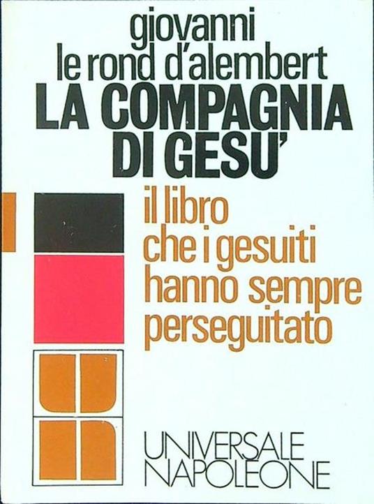 La compagnia di Gesù - copertina