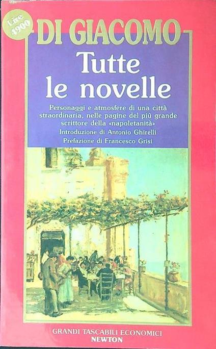 Tutte le novelle - Salvatore Di Giacomo - copertina