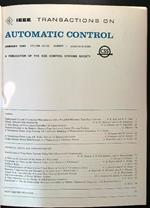 Ieee Automatic Control annata 1985